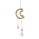 Natural Stones Agate Sun Catcher Agate Sun Catcher For Rainbow Maker Hanging Crystal Witch Suncatcher Windchime Wall Decor