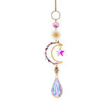 Natural Stones Agate Sun Catcher Agate Sun Catcher For Rainbow Maker Hanging Crystal Witch Suncatcher Windchime Wall Decor