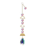 Natural Stones Agate Sun Catcher Agate Sun Catcher For Rainbow Maker Hanging Crystal Witch Suncatcher Windchime Wall Decor