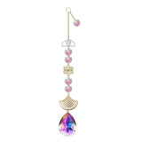 Natural Stones Agate Sun Catcher Agate Sun Catcher For Rainbow Maker Hanging Crystal Witch Suncatcher Windchime Wall Decor