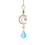 Natural Stones Agate Sun Catcher Agate Sun Catcher For Rainbow Maker Hanging Crystal Witch Suncatcher Windchime Wall Decor
