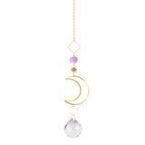 Natural Stones Agate Sun Catcher Agate Sun Catcher For Rainbow Maker Hanging Crystal Witch Suncatcher Windchime Wall Decor