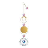 Natural Stones Agate Sun Catcher Agate Sun Catcher For Rainbow Maker Hanging Crystal Witch Suncatcher Windchime Wall Decor